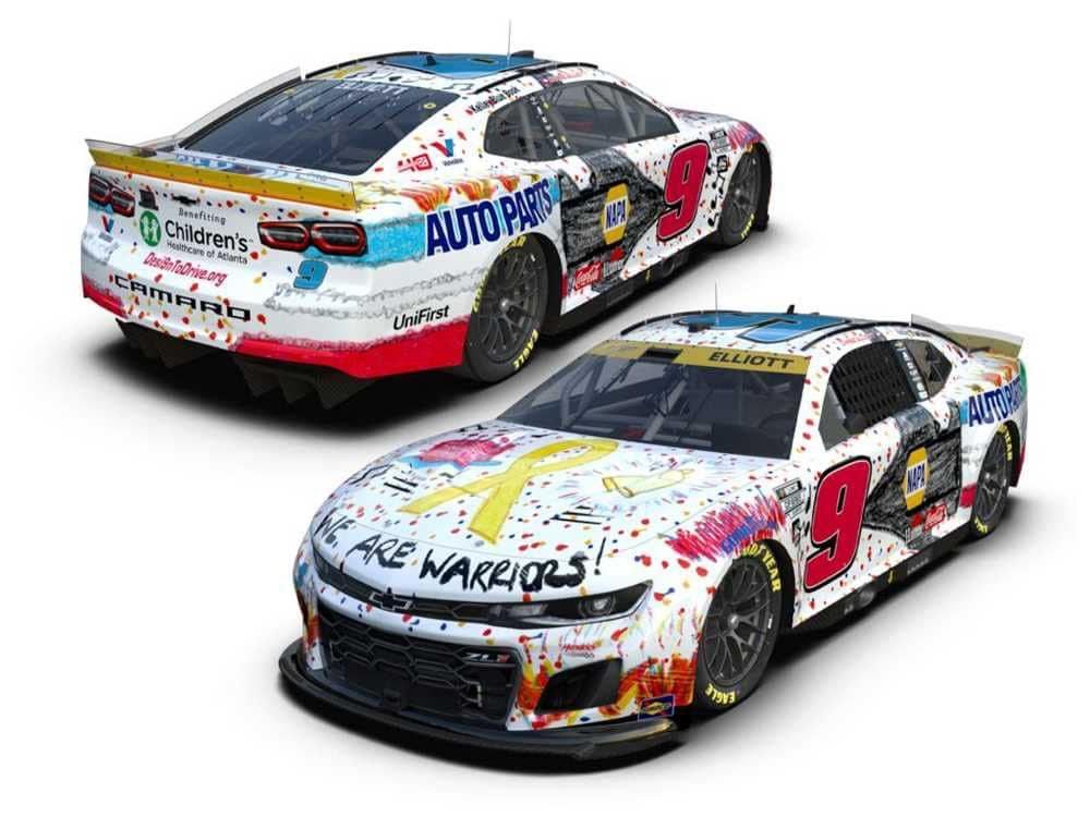 PRE-ORDER - $110 - Chase Elliott 2024 Napa/Children&#39;s Healthcare of Atlanta 1:24 Elite Nascar Diecast