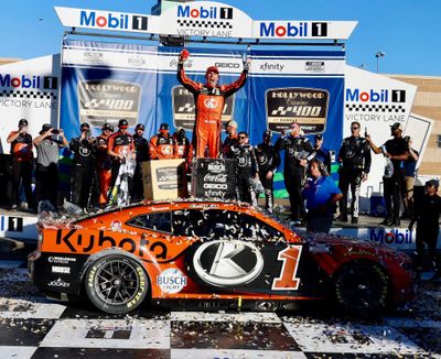 PRE-ORDER - $116 - Ross Chastain Autographed 2024 Kubota Kansas 9/29 Race Win 1:24 Nascar Diecast - FOIL NUMBER CAR