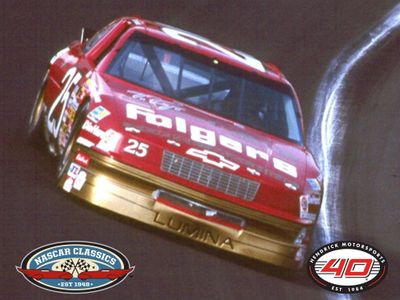 PRE-ORDER - $120 - Ken Schrader Autographed 1989 Folgers Charlotte Raced Win 1:24 Nascar Diecast