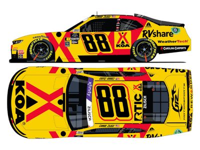 PRE-ORDER - $75 - Connor Zilisch Autographed 2025 KOA 1:24 Nascar Diecast - Xfinity Series