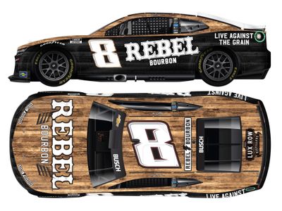 PRE-ORDER - $75 - Kyle Busch 2025 Rebel Bourbon 1:24 Nascar Diecast PRE-ORDER - $75 - Kyle Busch 2025 Rebel Bourbon 1:24 Nascar Diecast