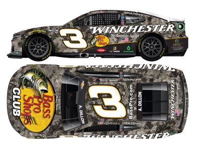 PRE-ORDER - $75 - Austin Dillon 2025 Bass Pro Shops/Winchester 1:24 Nascar Diecast
