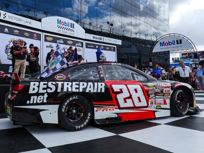 PRE-ORDER - $85 - Brenden &quot;Butterbean&quot; Queen Autographed 2025 Best Repair Co. Daytona ARCA 2/15 Race Win 1:24 Nascar Diecast
