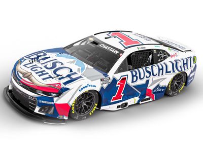 PRE-ORDER - $111 - Ross Chastain Autographed 2025 Busch Light for the Love of Texas 1:24 Nascar Diecast - FOIL NUMBER DIECAST