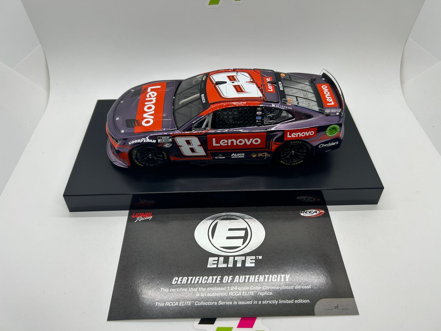 Kyle Busch 2023 Lenovo Color Chrome Elite