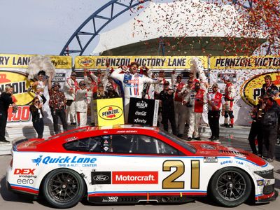 PRE-ORDER - $131 - Josh Berry 2025 Motorcraft / Las Vegas 3/16/25 Race Win 1:24 Elite Nascar Diecast - FOIL NUMBER CAR