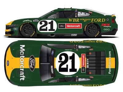 PRE-ORDER - $75 - Josh Berry 2025 Motorcraft Throwback 1:24 Nascar Diecast