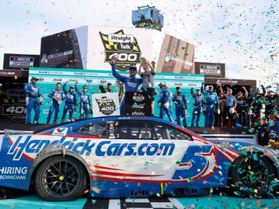 PRE-ORDER - $125 - Kyle Larson 2025 Hendrickcars.com Homestead 3/23/25 Race Win 1:24 Elite Nascar Diecast