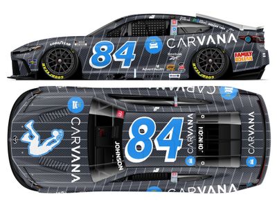 PRE-ORDER - $115 - Jimmie Johnson 2025 Carvana SHAQ 1:24 Elite Nascar Diecast