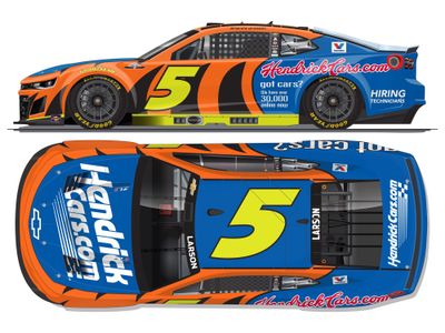 PRE-ORDER - $115 - Kyle Larson 2025 Hendrickcars.com Throwback 1:24 Elite Nascar Diecast