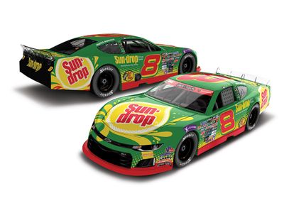 PRE-ORDER - $140 - Dale Earnhardt Jr Autographed 2025 Sundrop 1:24 1:24 Late Model Stock Car Diecast