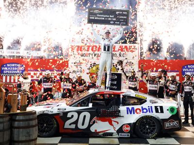 PRE-ORDER - $135 - Christopher Bell 2025 Mobil 1 All-Star 5/18/25 Race Win 1:24 Elite Nascar Diecast