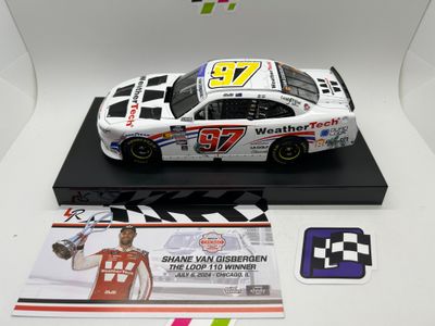Shane Van Gisbergen 2024 WeatherTech Chicago 7/6 Race Win 1:24 Nascar Diecast - FOIL NUMBER DIECAST