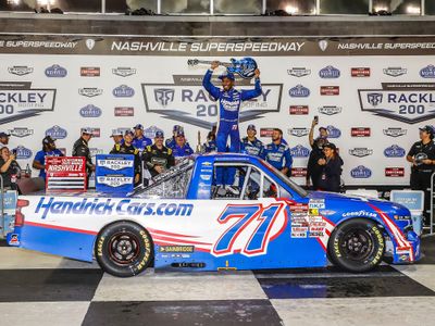 PRE-ORDER - $77 - Rajah Caruth 2025 Hendrickcars.com Nashville 5/30/25 Race Win 1:24 Nascar Diecast - Truck Series