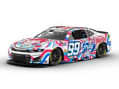 PRE-ORDER - $80 - Daniel Suarez 2025 Wendy's Frosty 1:24 Nascar Diecast PRE-ORDER - $80 - Daniel Suarez 2025 Wendy's Frosty 1:24 Nascar Diecast