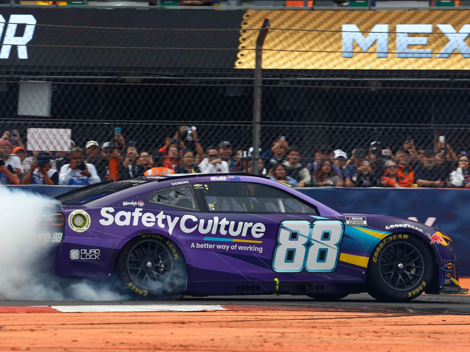 PRE-ORDER - $90 - Shane Van Gisbergen 2025 Safety Culture Mexico City 6/15/25 Race Win 1:24 Nascar Diecast