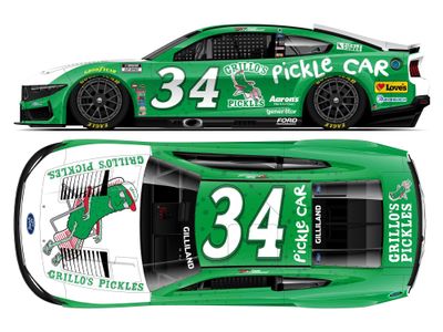 PRE-ORDER - $125 - Todd Gilliland 2025 Grillo&#39;s Pickles 1:24 Elite Nascar Diecast