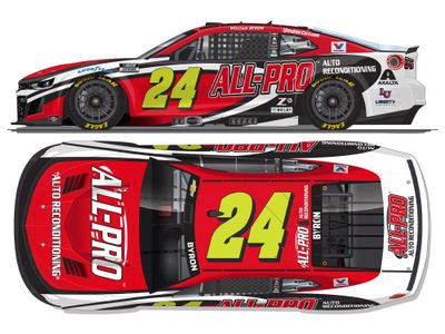 PRE-ORDER - $80 - William Byron 2025 All-Pro 1:24 Nascar Diecast PRE-ORDER - $80 - William Byron 2025 All-Pro 1:24 Nascar Diecast