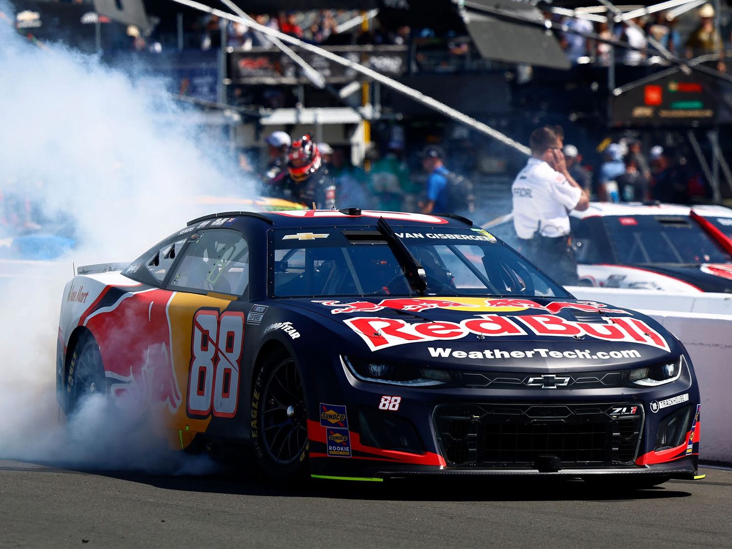 PRE-ORDER - $120 - Shane Van Gisbergen Autographed 2025 Red Bull / Sonoma 7/13/25 Race Win 1:24 Nascar Diecast