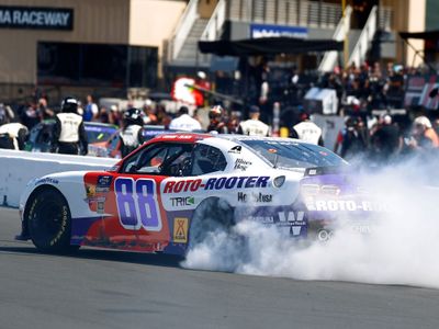 PRE-ORDER - $97 - Connor Zilisch Autographed 2025 Roto-Rooter Sonoma / 7/12/25 Race Win 1:24 Nascar Diecast - Xfinity Series