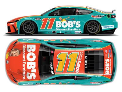 PRE-ORDER - $80 - Denny Hamlin 2025 Bob&#39;s Discount Furniture 1:24 Nascar Diecast