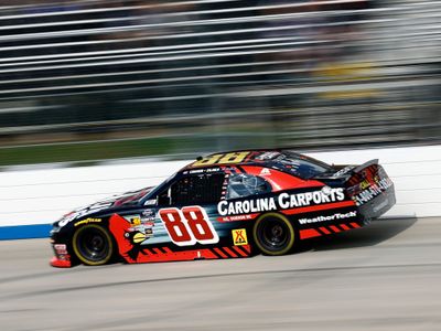 PRE-ORDER - $97 - Connor Zilisch Autographed 2025 Carolina Carports Dover 7/19/25 Race Win 1:24 Nascar Diecast - Xfinity Series