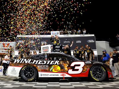 PRE-ORDER - $90 - Austin Dillon 2025 Bass Pro Shops Winchester Deer Season Richmond 8/16/25 Race Win 1:24 Nascar Diecast