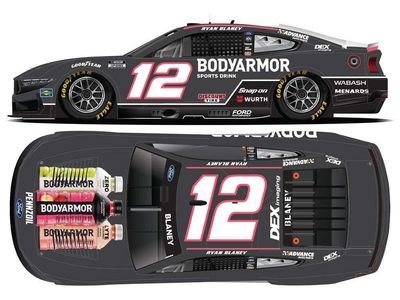 PRE-ORDER - $80 - Ryan Blaney 2025 BodyArmor Black 1:24 Nascar Diecast