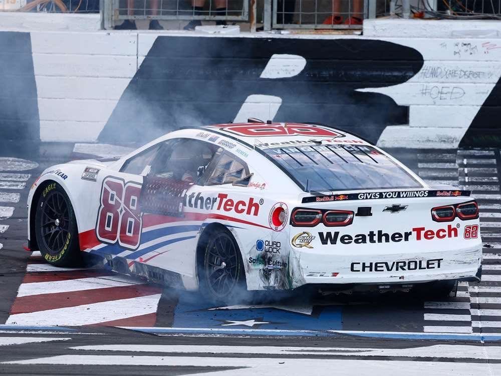 PRE-ORDER - $127 - Shane Van Gisbergen Autographed 2025 Weathertech Bank of America Roval 10/05/25 Race Win 1:24 Nascar Diecast - FOIL NUMBER CAR