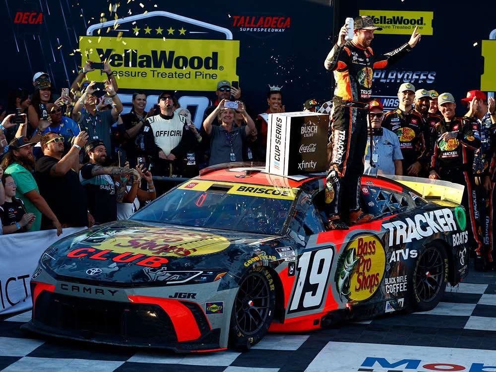 PRE-ORDER - $125 - Chase Briscoe Autographed 2025 Bass Pro Shops / 10.19.25 Talladega Race Win 1:24 Nascar Diecast