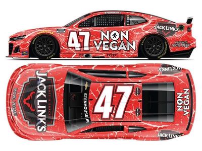 PRE-ORDER - $130 - Ricky Stenhouse Jr.  2025 Jack Link&#39;s Non Vegan 1:24 Elite Nascar Diecast