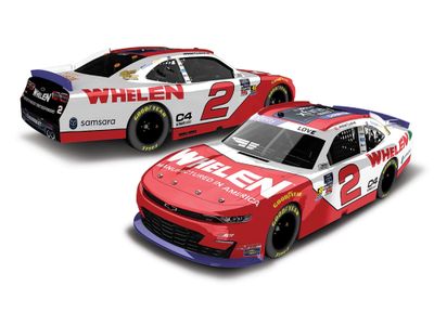 PRE-ORDER - $115 - Jesse Love Dual Autographed 2025 Whelen 1:24 XFinity Series Champion 1:24 Nascar Diecast