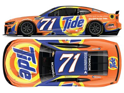 PRE-ORDER - $80 - Michael McDowell 2025 Tide 1:24 Nascar Diecast