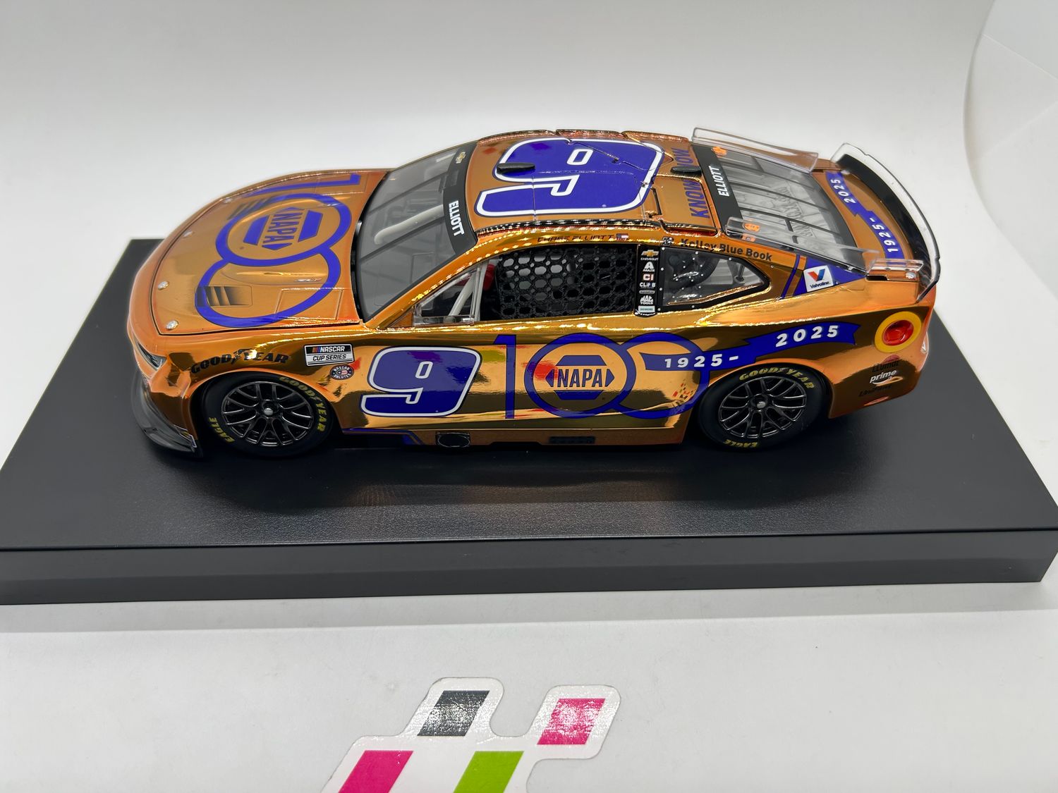 CHASE ELLIOTT 2025 NAPA GOLD 1:24 Color Chrome Nascar DIECAST