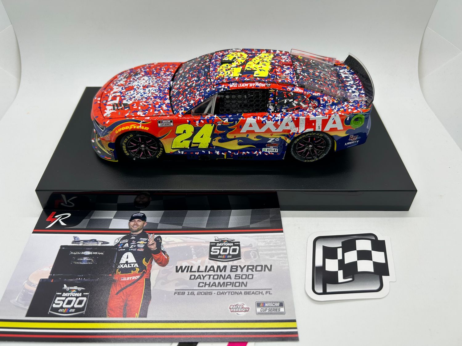 William Byron 2025 Axalta Daytona 500 Race Win 1:24 Nascar Diecast