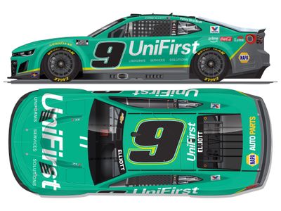 PRE-ORDER - $90 - Chase Elliott 2026 Unifirst 1:24 Color Chrome Nascar Diecast