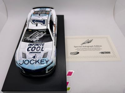 Ross Chastain Autographed 2024 Jockey Infinite Cool 1:24 Nascar Diecast
