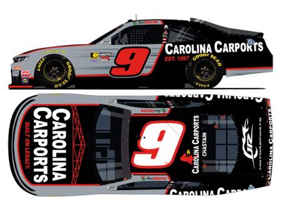 PRE-ORDER - $80 - Ross Chastain 2026 Carolina Carports 1:24  Color Chrome Xfinity Diecast