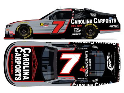 PRE-ORDER - $70 - Justin Allgaier 2026 Carolina Carports 1:24 Xfinity Diecast