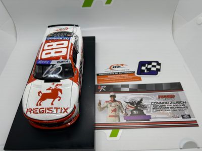 Connor Zilisch Autographed 2025 Registix Pocono 06/21/25 Race Win 1:24 Nascar Diecast - Xfinity Series