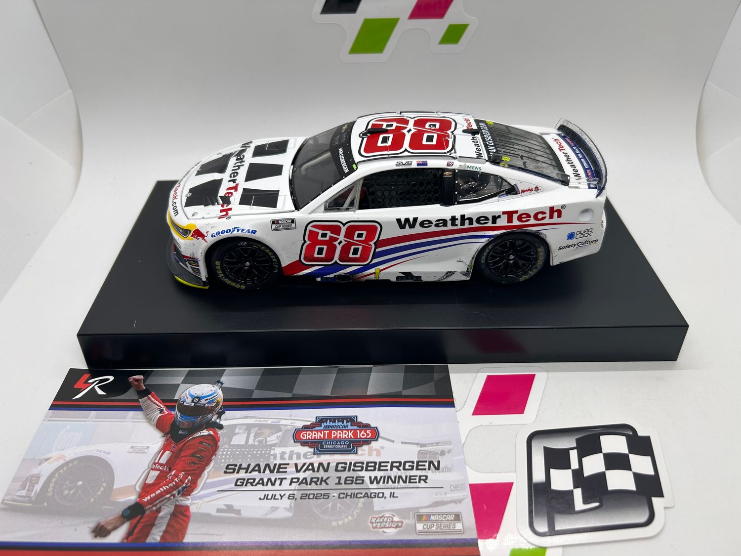Shane Van Gisbergen 2025 Weathertech Chicago 7/6/25 Race Win 1:24 Nascar Diecast