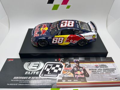 Shane Van Gisbergen 2025 Red Bull / Sonoma 7/13/25 Race Win 1:24 Elite Nascar Diecast