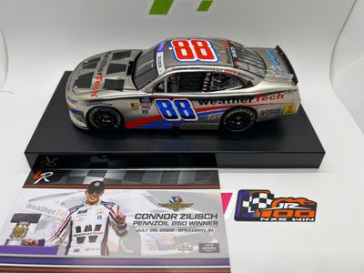 Connor Zilisch 2025 Weathertech Indianapolis 7/26/25 Race Win 1:24 Color Chrome Nascar Diecast - Xfinity Series