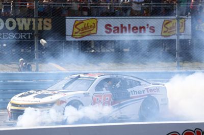 Shane Van Gisbergen 2025 Weathertech Watkins Glen 8/10/25 Race Win 1:24 Elite Nascar Diecast - FOIL NUMBER CAR