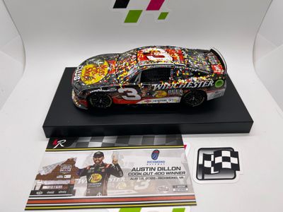 Austin Dillon 2025 Bass Pro Shops Winchester Deer Season Richmond 8/16/25 Race Win 1:24 Nascar Diecast