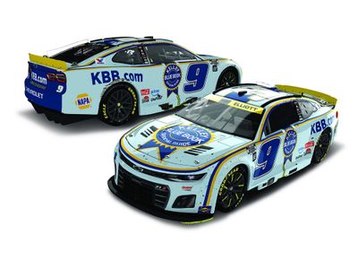 PRE-ORDER - $140 - Chase Elliott 2025 Kelley Blue Book Kansas 9/28/25 Race Win 1:24 Elite Nascar Diecast