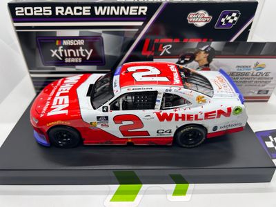 Jesse Love 2025 Whelen Phoenix 11/1/25 Race Win 1:24 Nascar Diecast - Xfinity Series