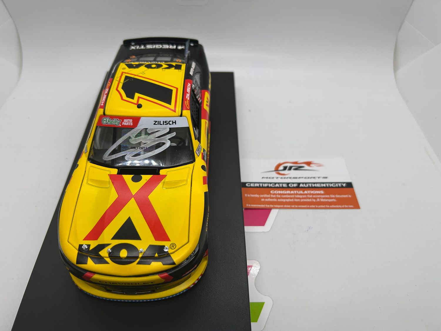 Connor Zilisch Autographed 2026 KOA 1:24 Xfinity Diecast