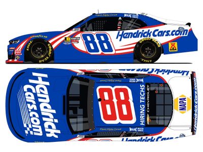 PRE-ORDER - $70 - Rajah Caruth 2026 Hendrickcars.com 1:24 Xfinity Diecast