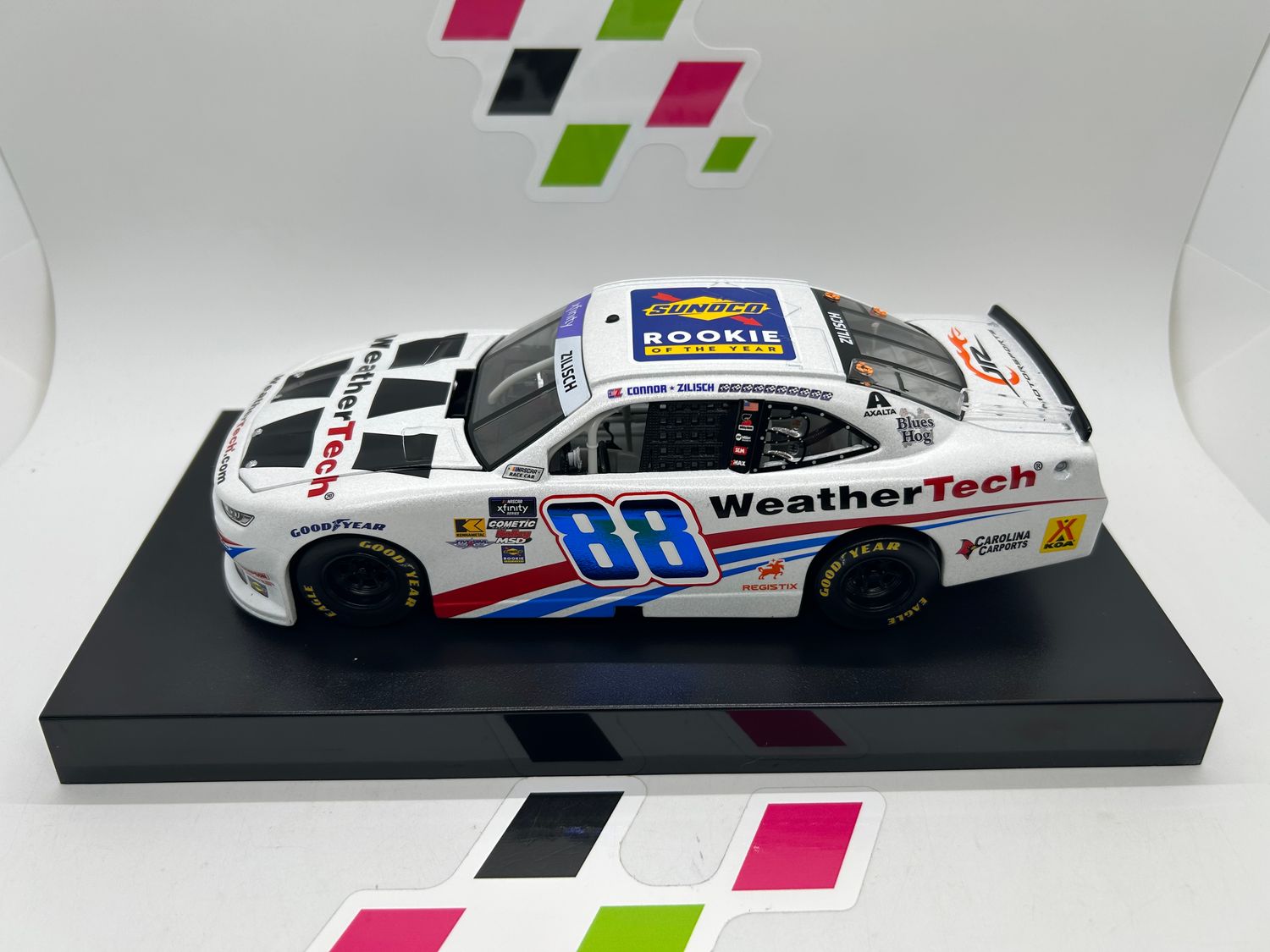 Connor Zilisch 2025 Weathertech Rookie of the Year 1:24 Galaxy Color Nascar Diecast - Xfinity Series